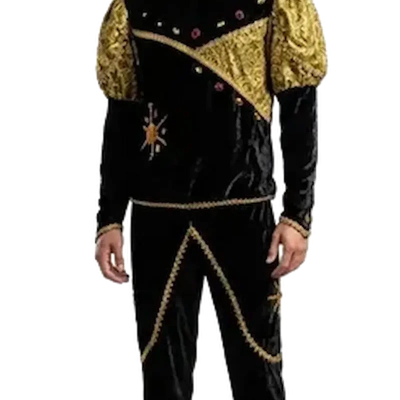 Traje Caporal Negro-Dorado T/XS