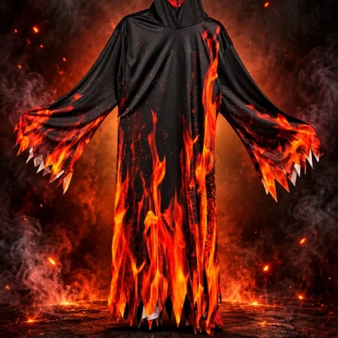Disfraz de fuego