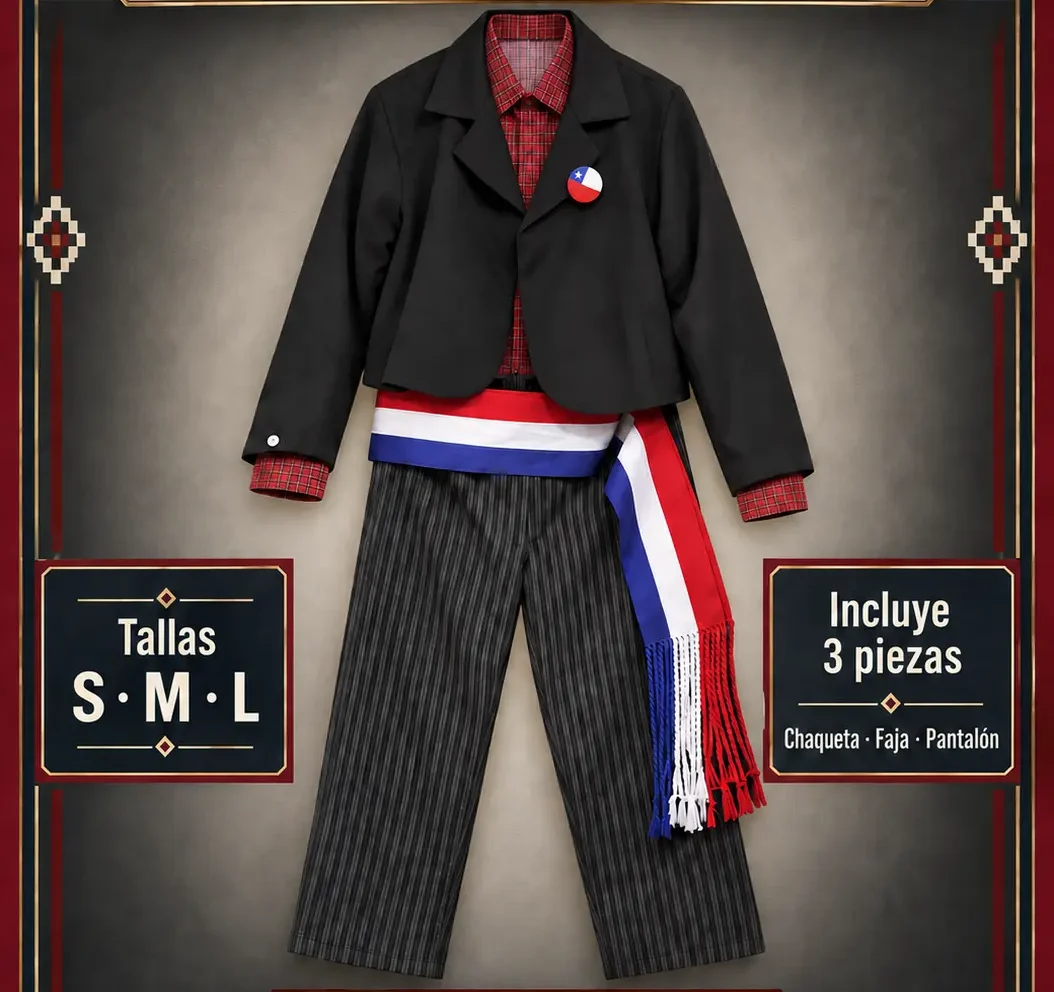 Traje de Huaso 3 Piezas