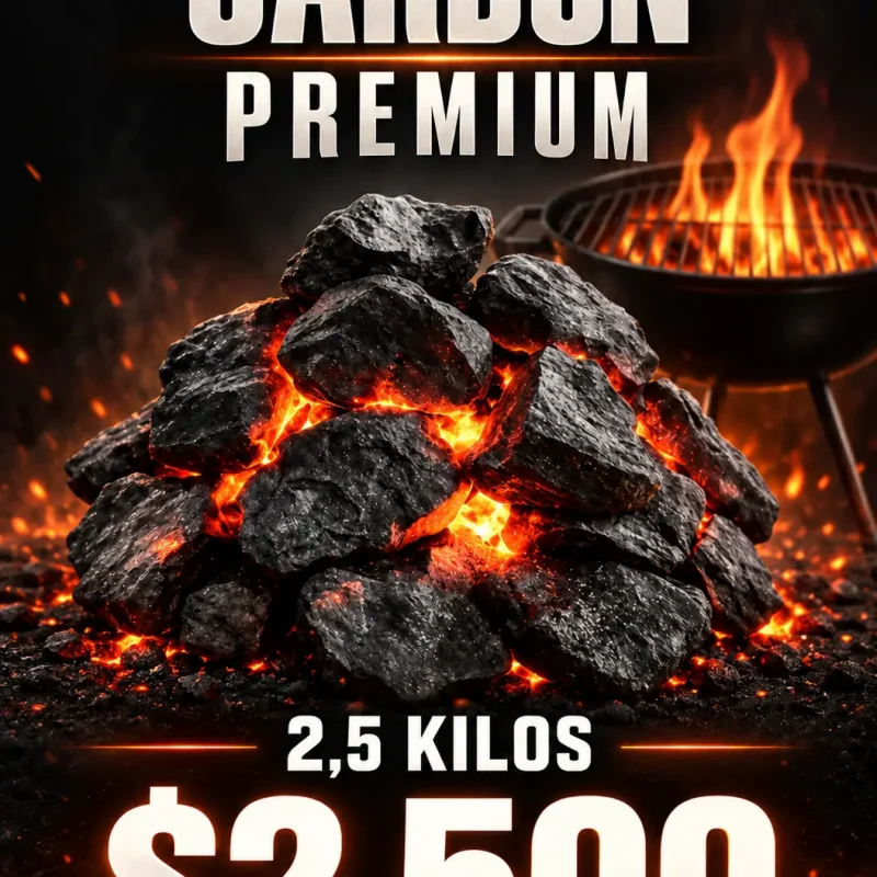 Carbón Bolsa 2.5 Kilos Premium